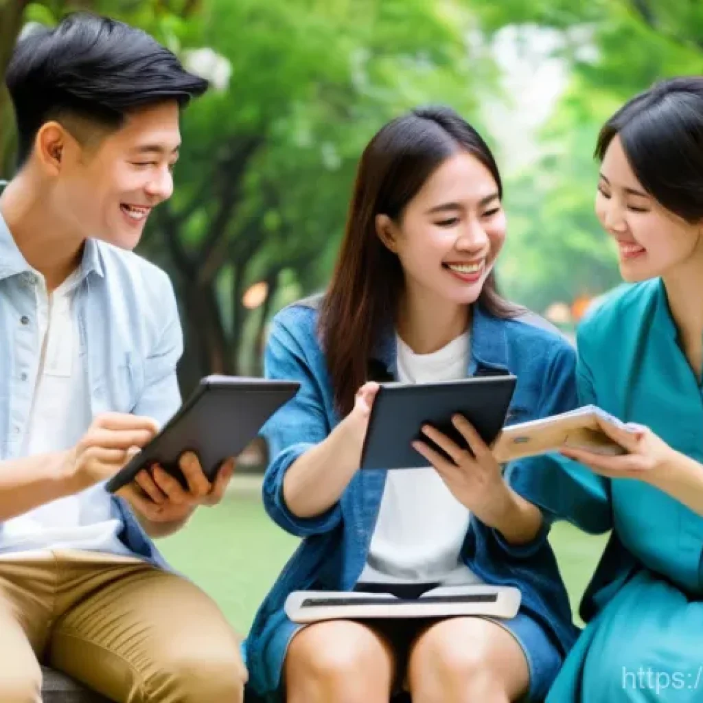JLPT와 일본어 학습 경험 공유 - **A young Vietnamese woman, early 20s, with a determined expression, is deeply focused on studying f...