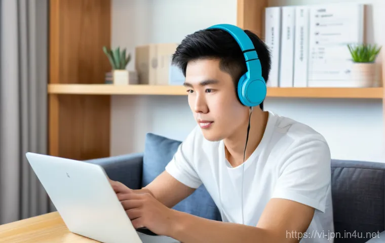 JLPT와 일본어 학습 환경 조성 방법 - **Prompt:** A cozy and inspiring Japanese study corner in a modern, well-lit room. A young Vietnames...