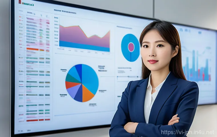 JLPT와 일본 내 자격증 조합 활용 사례 - A confident young Vietnamese professional, female, dressed in a sleek business suit, stands in a mod...