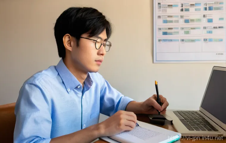 JLPT와 일본 내 자격증 조합 활용 사례 - A confident young Vietnamese professional, female, dressed in a sleek business suit, stands in a mod...