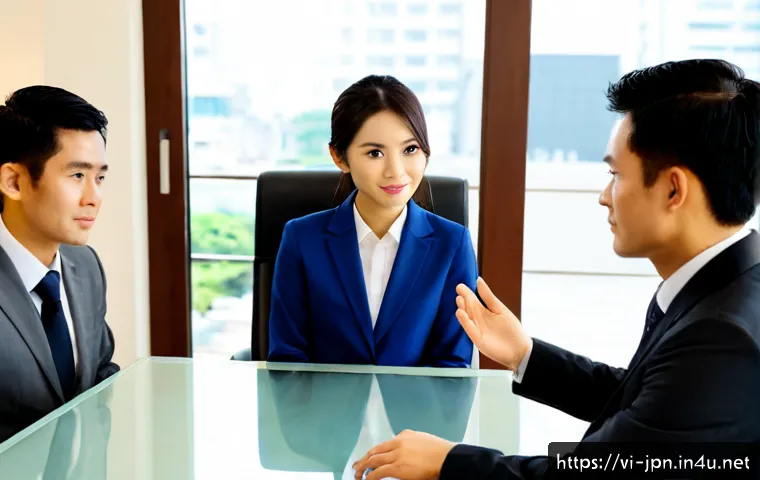 Home 17 JLPT와 일본 내 글로벌 기업 취업 사례 - Photorealistic Vietnamese young professional in smart business attire attending a Japanese language ...